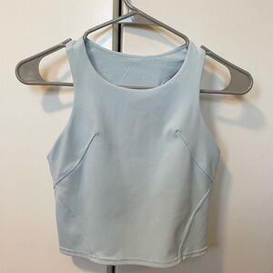 Lululemon wunder train tank powder blue